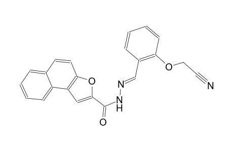 N'-{(E)-[2-(cyanomethoxy)phenyl]methylidene}naphtho[2,1-b]furan-2-carbohydrazide