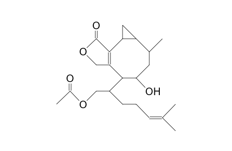 17-Acetoxy-4a-hydroxy-crenulide