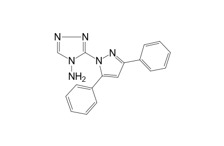 4H-1,2,4-Triazol-4-amine, 3-(3,5-diphenyl-1-pyrazolyl)-