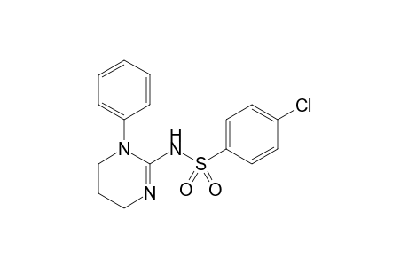 4-chloro-N-(1-phenyl-5,6-dihydro-4H-pyrimidin-2-yl)benzenesulfonamide