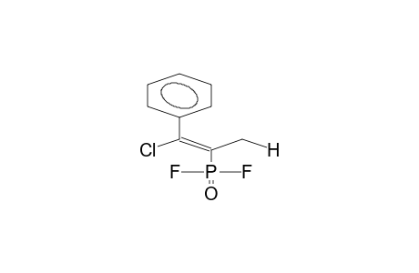 (Z)-DIFLUORO(1-CHLORO-1-PHENYLPROP-1-EN-2-YL)PHOSPHONATE