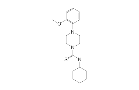N-cyclohexyl-4-(o-methoxyphenyl)thio-1-piperazinecarboxamide