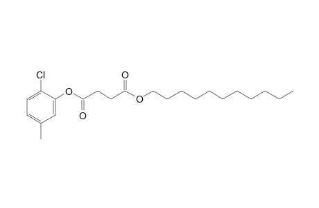 Succinic acid, 2-chloro-5-methylphenyl undecyl ester