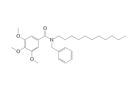 Benzamide, 3,4,5-trimethoxy-N-benzyl-N-undecyl-