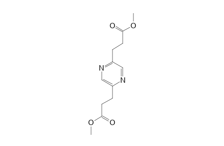 Propanoic acid, 3-[5-(3-methoxy-3-oxopropyl)-2-pyrazinyl]-, methyl ester