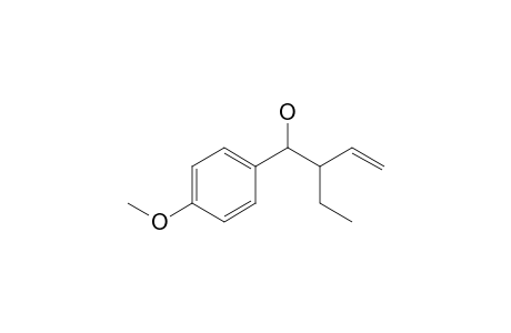 2-Ethyl-1-(4-methoxyphenyl)-3-buten-1-ol