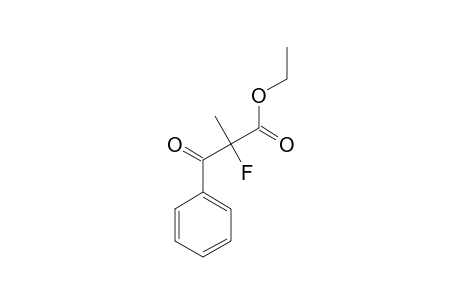 ETHYL-2-BENZOYL-2-FLUORO-PROPIONATE