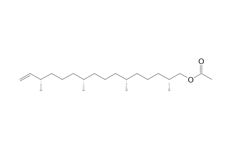 2,6,10,.14-Tetramethyl-15-hexadecen-1-yl acetate