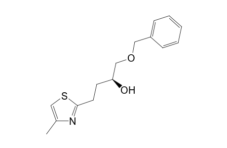 (S)-1-(benzyloxy)-4-(4-methylthiazol-2-yl)butan-2-ol