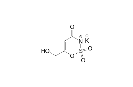 6-(hydroxymethyl)-1,2,3-oxathiazin-4(3H)-one, 3-potassium salt, 2,2-dioxide