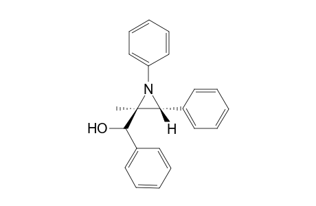 (E)-2-[(Hydroxy)phenylmethyl]-2-methyl-1,3-diphenylaziridine isomer