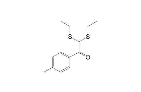 p-tolylglyoxal, 1-(diethyl mercaptal)