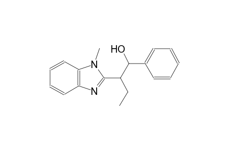 2-(1-Methyl-1H-benzimidazol-2-yl)-1-phenyl-1-butanol