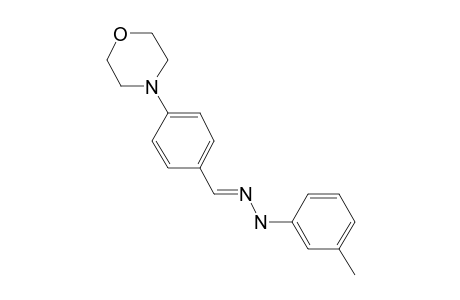 4-Morpholinobenzaldehyde m-tolylhydrazone