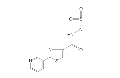 1-(methylsulfonyl)-2-{[2-(3-pyridyl)-4-thiazolyl]carbonyl}hydrazine