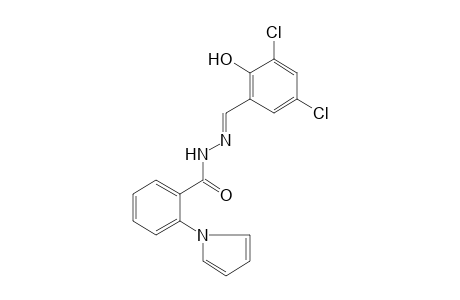 o-pyrrol-1-ylbenzoic acid, (3,5-dichlorosalicylidene)hydrazide