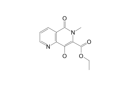 7-ETHOXYCARBONYL-8-HYDROXY-6-METHYL-NAPHTHYRIDIN-5(6H)-ONE