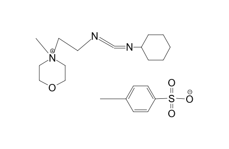 4-{2-{[(CYCLOHEXYLIMINO)METHYLENE]AMINO}ETHYL}-4-METHYLMORPHOLINIUMp-TOLUENESULFONATE