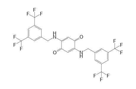 2,5-bis-(3,5-ditrifluoromethylbenzylamino)-1,4-benzoquinone