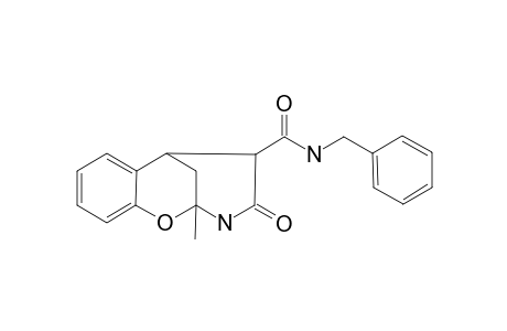 2-Methyl-4-oxo-3,4,5,6-tetrahydro-2,6-methani-2H-1,3-benzoxazocine-5-benzylcarboxamide