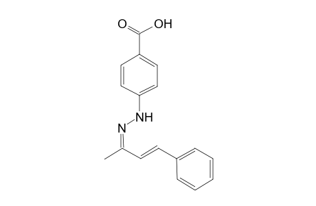 But-3-en-2-one, 4-phenyl-, 4-carboxyphenylhydrazone