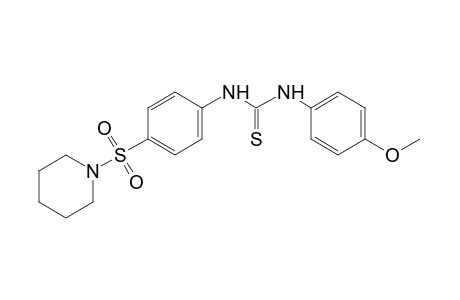 4-methoxy-4'-(piperidinosulfonyl)thiocarbanilide