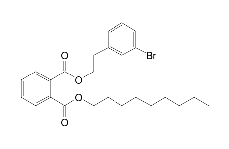 Phthalic acid, 2-(3-bromophenyl)ethyl nonyl ester