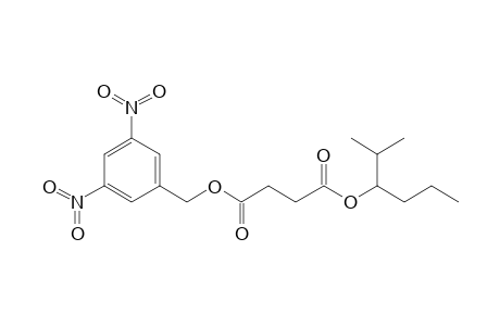 Succinic acid, 3,5-dinitrobenzyl 2-methylhex-3-yl ester