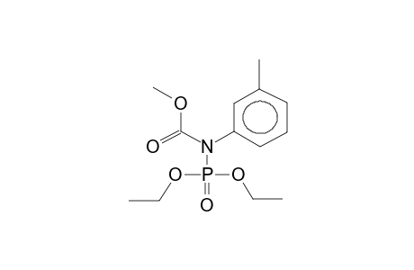 DIETHYL N-META-METHYLPHENYL-N-METHOXYCARBONYLAMIDOPHOSPHATE