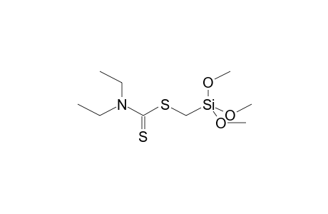 N,N-DIETHYLDITHIOCARBAMINIC ACID, TRIMETHOXYSILYLMETHYL ESTER