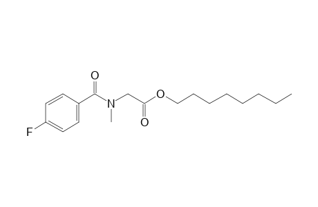 Sarcosine, N-(4-fluorobenzoyl)-, octyl ester