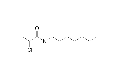 Propionamide, 2-chloro-N-heptyl-