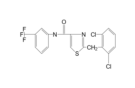 2-(2,6-DICHLOROBENZYL)-alpha,alpha,alpha-TRIFLUORO-4-THIAZOLECARBOXY-m-TOLUIDIDE