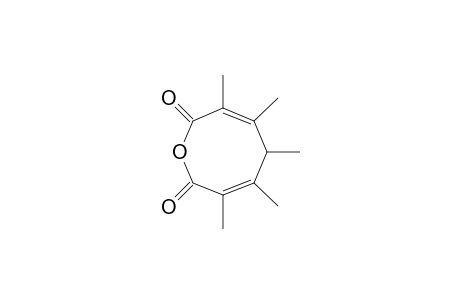 (3Z,6Z)-3,4,5,6,7-pentamethyl-5H-oxocin-2,8-dione