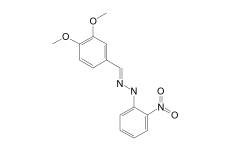 veratraldehyde, (o-nitrophenyl)hydrazone