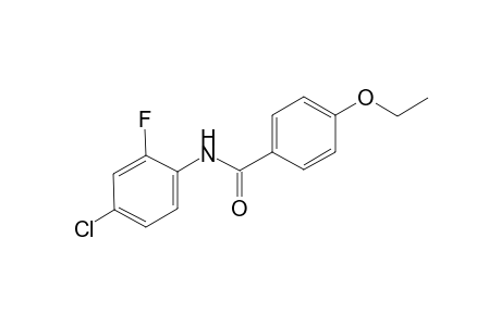 N-(4-chloro-2-fluorophenyl)-4-ethoxybenzamide