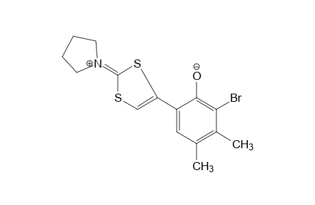 1-[4-(5-BROMO-6-HYDROXY-3,4-XYLYL)-1,3-DITHIOL-2-YLIDENE]PYRROLIDINIUM HYDROXIDE, INNER SALT