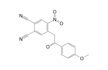 4-[2-(4-Methoxyphenyl)-2-oxoethyl]-5-nitrophthalonitrile