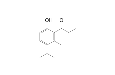 6'-hydroxy-3'-isopropyl-2'-methylpropiophenone