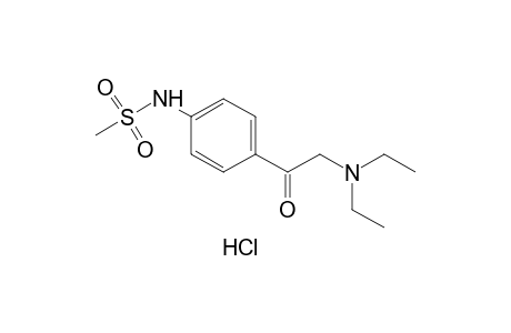 4'-(N,N-diethylglycyl)methanesulfonanilide, hydrochloride