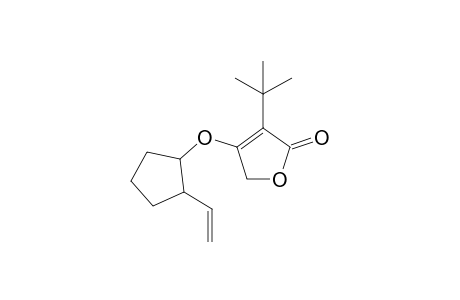 3-tert-Butyl-4-(2-vinylcyclopentanyloxy)furan-2(5H)-one