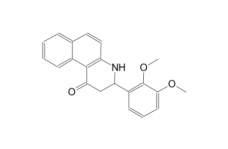 benzo[f]quinolin-1(2H)-one, 3-(2,3-dimethoxyphenyl)-3,4-dihydro-