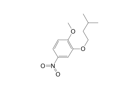 2-Methoxy-5-nitrophenol, 3-methylbutyl ether