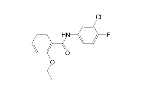 N-(3-chloro-4-fluorophenyl)-2-ethoxybenzamide