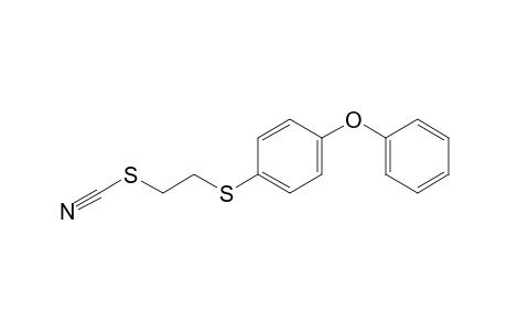 Thiocyanic acid 2-[(4-phenoxyphenyl)thio]ethyl ester