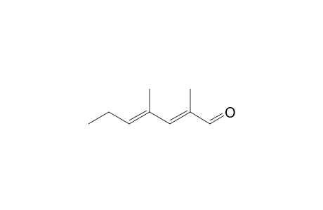 2,4-Heptadienal, 2,4-dimethyl-