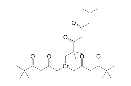 [(2,2,7-trimethyloctane-3,5-dione)di(5,5-dimethylhexane-2,4-dione)]chromium