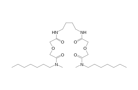 N-Heptyl-2-[(4-(2-[(heptyl-methyl-carbamoyl)-methoxy]-acetylamino)-butylcarbamoyl)-methoxy]-N-methyl-acetamide