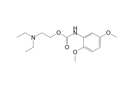 2-(diethylamino)ethanol, 2,5-dimethoxycarbanilate (ester)