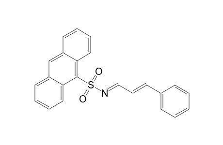 N-(Cinnamylidene)anthracene-9-sulfonamide
